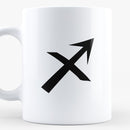 Porslinsmugg med stjärntecknet Skytten