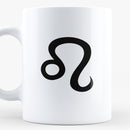 Porslinsmugg med stjärntecknet Lejonet