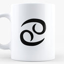 Porslinsmugg med stjärntecknet Kräftan