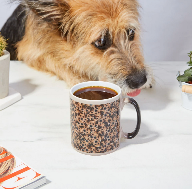 Porslinsmugg med tryck av ditt husdjur