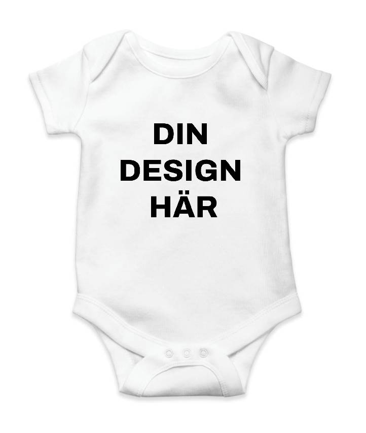 Onesie - Vit - Din design