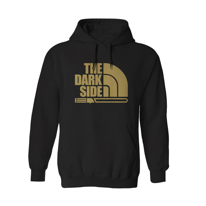 Hoodie med texten - "THE DARK SIDE"