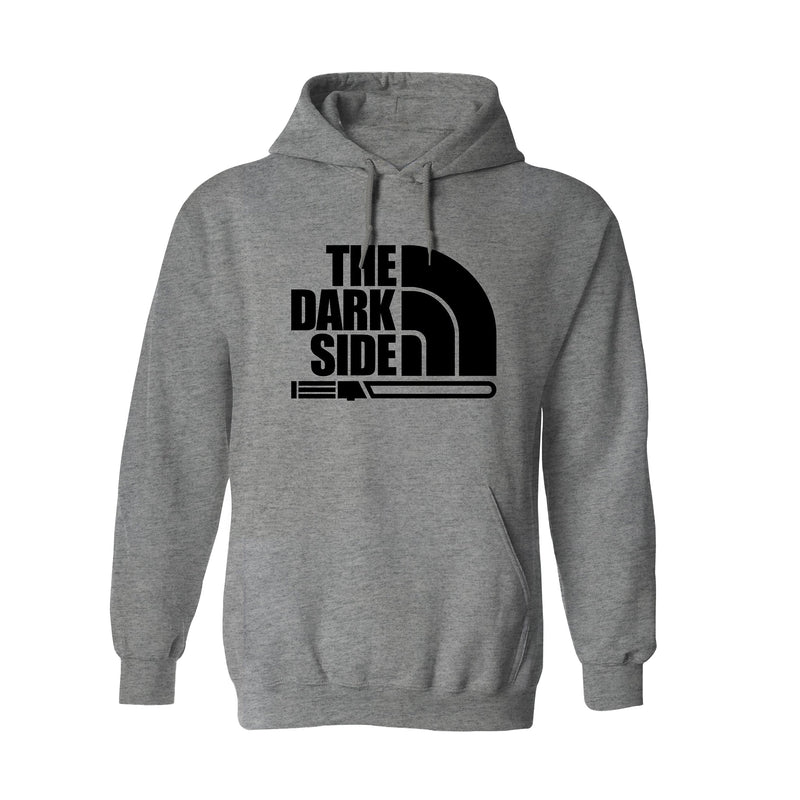 Hoodie med texten- "THE DARK SIDE"