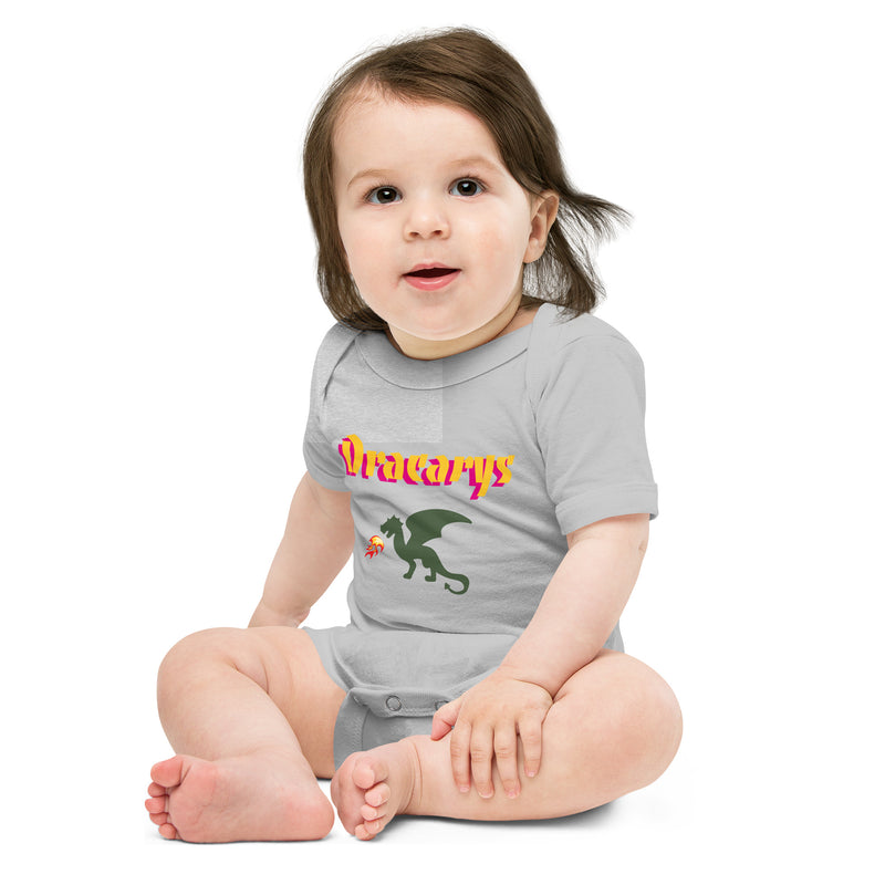 Babybody med texten "Dracarys"