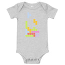 Babybody med tetris