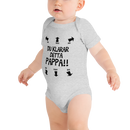 Babybody med texten "Du klarar detta pappa"