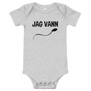Babybody med texten "Jag vann"