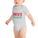 Babybody med texten "Santas little helper"