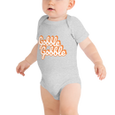 Babybody med texten "Gobble gobble"