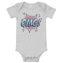 Babybody med texten "OMG!"