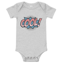Babybody med texten "COOL!"
