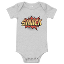Babybody med texten "SMACK"
