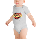 Babybody med texten "SMACK"