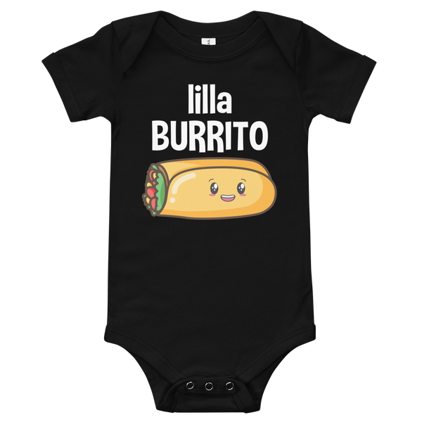 Babybody med texten "lilla Burrito"