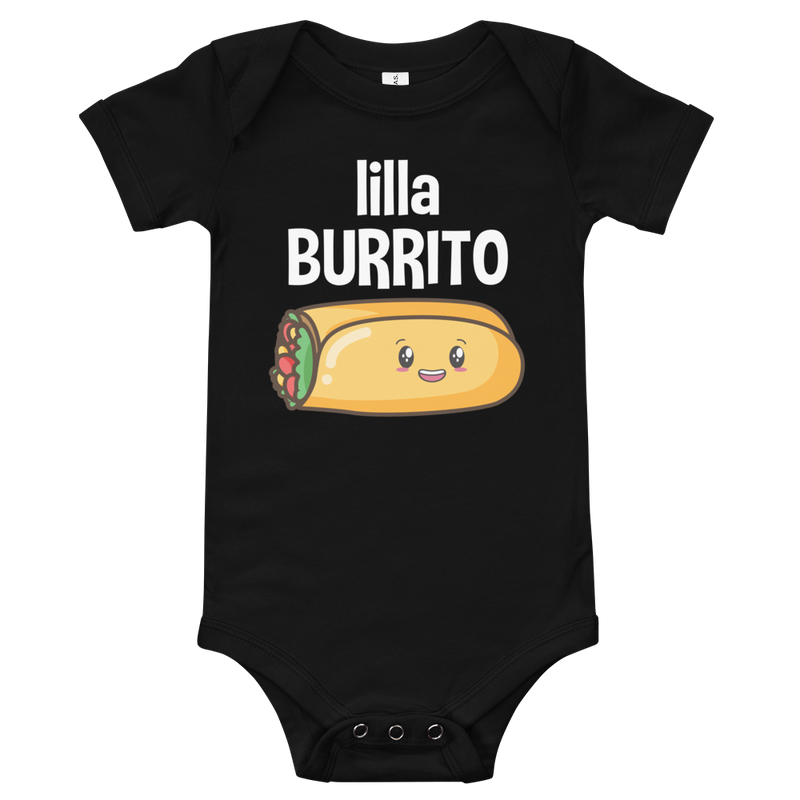 Babybody med texten "lilla Burrito"