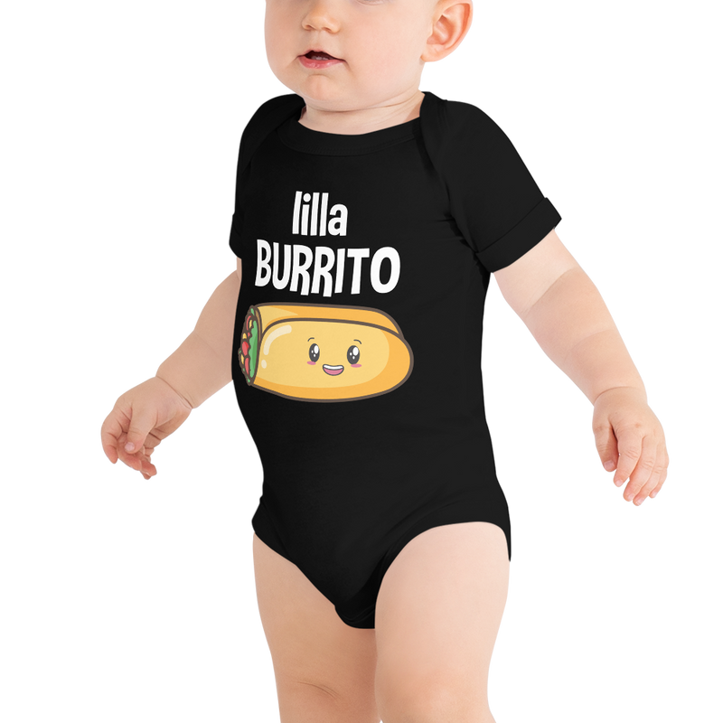 Babybody med texten "lilla Burrito"