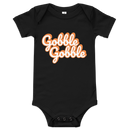 Babybody med texten "Gobble gobble"