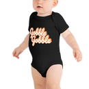 Babybody med texten "Gobble gobble"