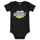 Babybody med texten "SMASH!"