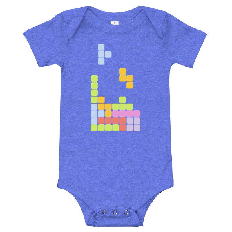 Babybody med tetris