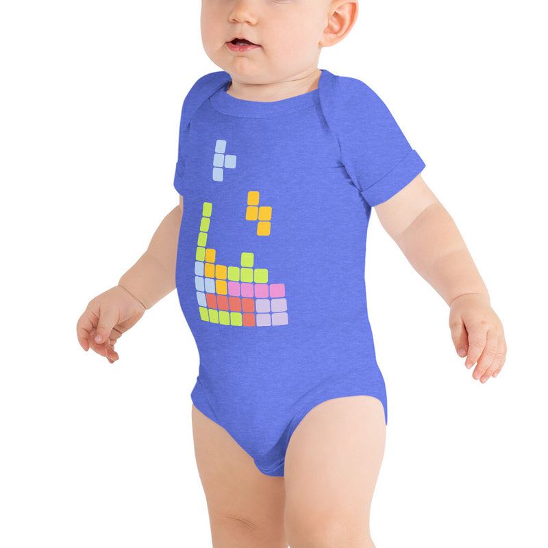 Babybody med tetris
