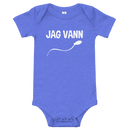 Babybody med texten "Jag vann"