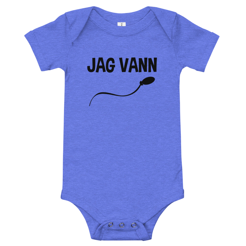 Babybody med texten "Jag vann"