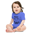 Babybody med texten "Spelare 1 har anslutit"