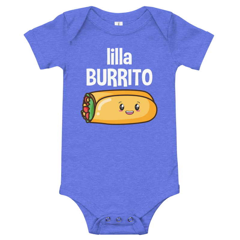 Babybody med texten "lilla Burrito"