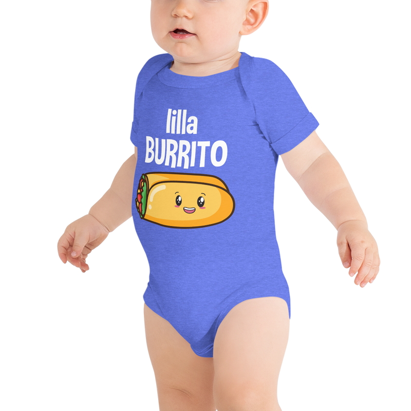 Babybody med texten "lilla Burrito"