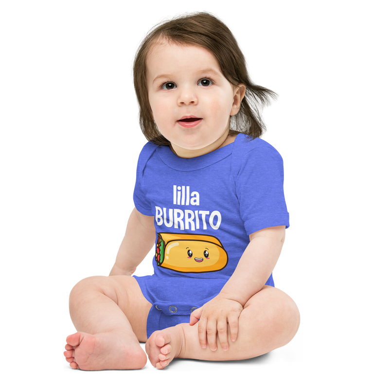 Babybody med texten "lilla Burrito"