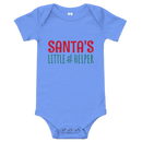 Babybody med texten "Santas little helper"