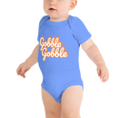 Babybody med texten "Gobble gobble"