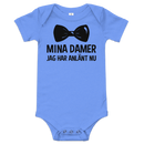Babybody med texten "Mina damer"