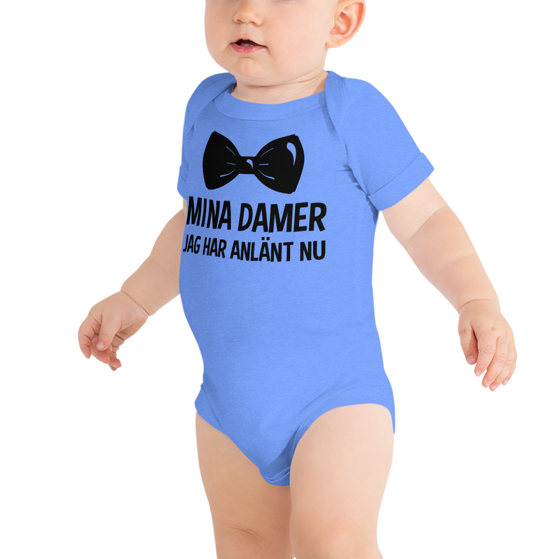 Babybody med texten "Mina damer"