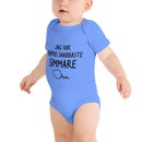 Babybody med texten "Jag var pappas snabbaste simmare"