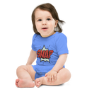 Babybody med texten "SNAP"