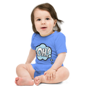 Babybody med texten "OH!"