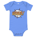 Babybody med texten "WHAM!"