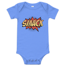 Babybody med texten "SMACK"