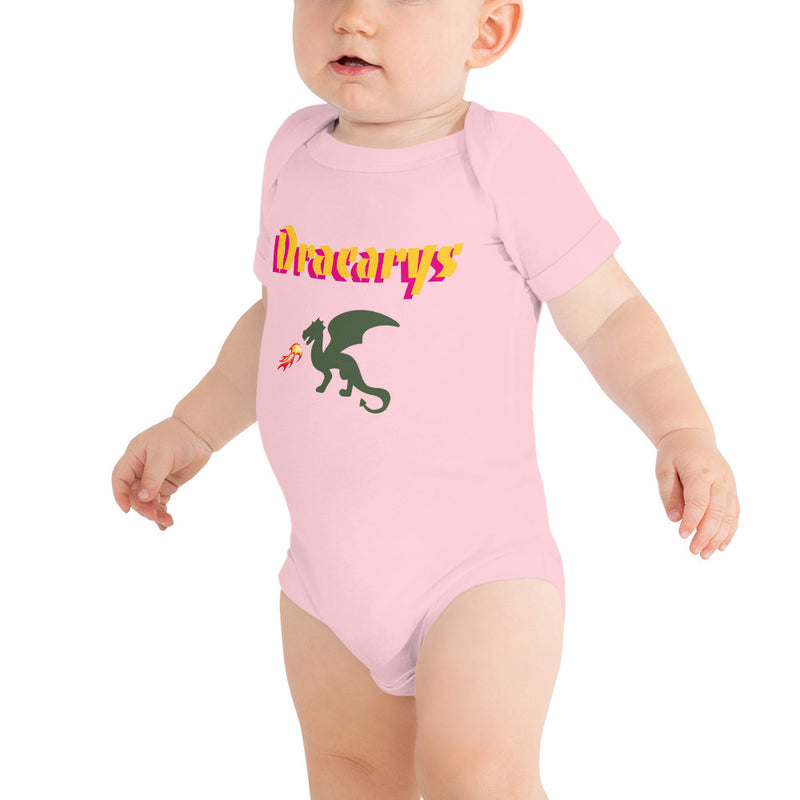 Babybody med texten "Dracarys"