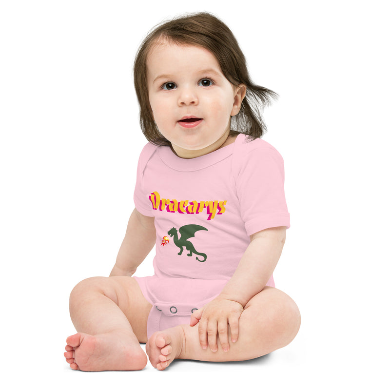 Babybody med texten "Dracarys"