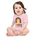 Babybody med texten "Good vibes"