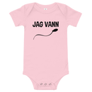 Babybody med texten "Jag vann"