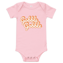 Babybody med texten "Gobble gobble"