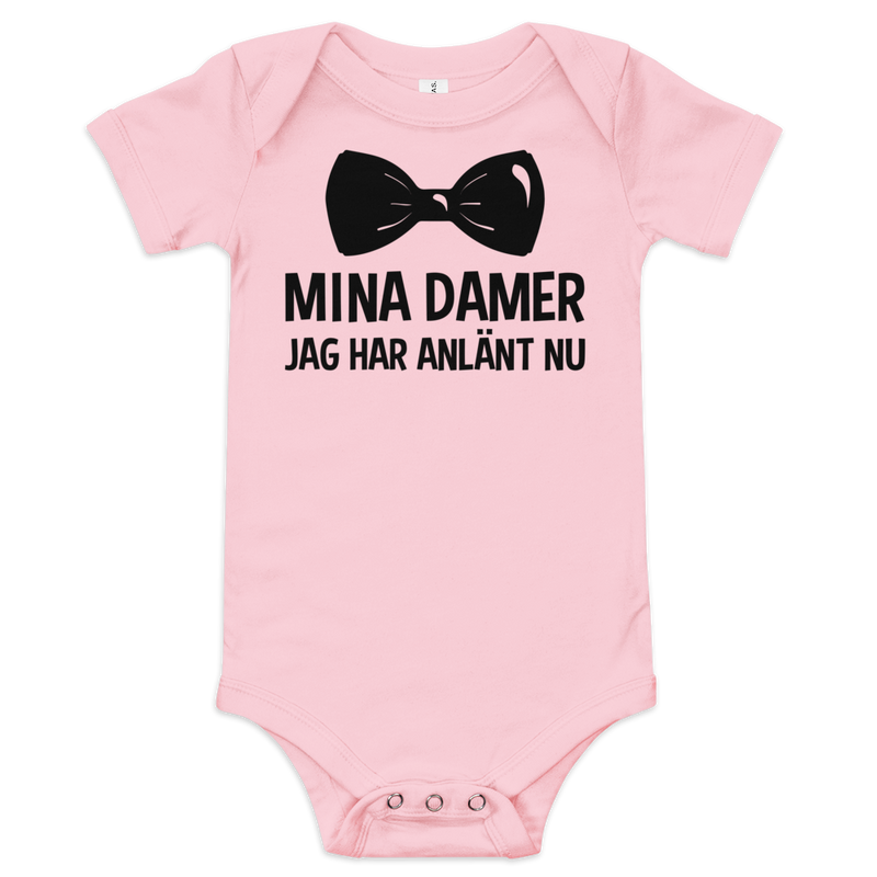 Babybody med texten "Mina damer"