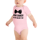 Babybody med texten "Mina damer"