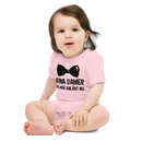 Babybody med texten "Mina damer"