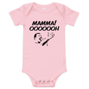 Babybody med texten "Mamma oooooh!"