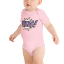 Babybody med texten "YIKES!"